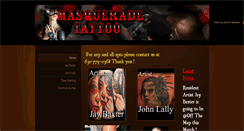 Desktop Screenshot of masqueradetattoo.com